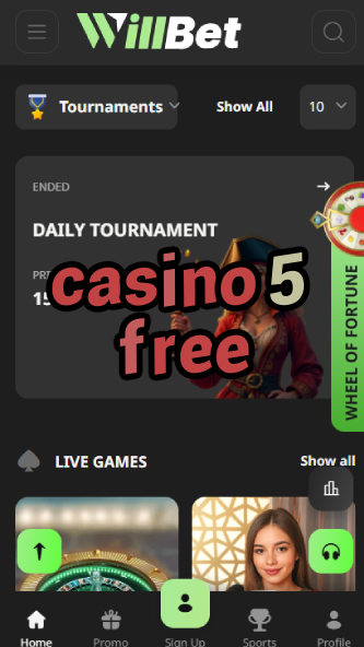 Casino 5 Free - 5 Free Spins Welcome Bonus-www.bdqngd.com
