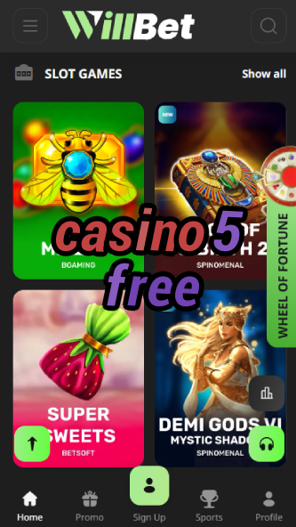 Casino 5 Free - 5 Free Spins Welcome Bonus-www.bdqngd.com